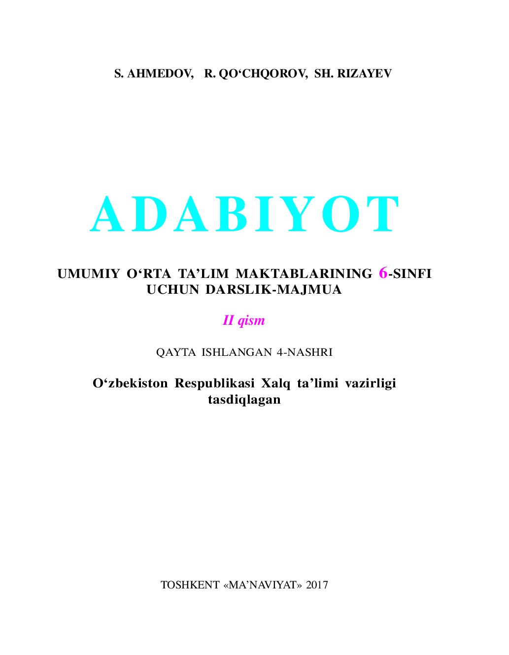 6_Adabiyot_II_QISM_2017.p65