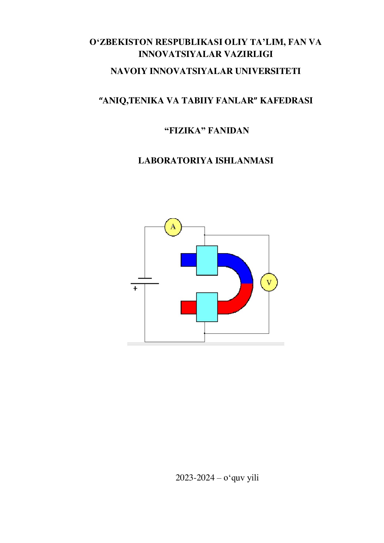 9-lababaratoriya FIZIKA