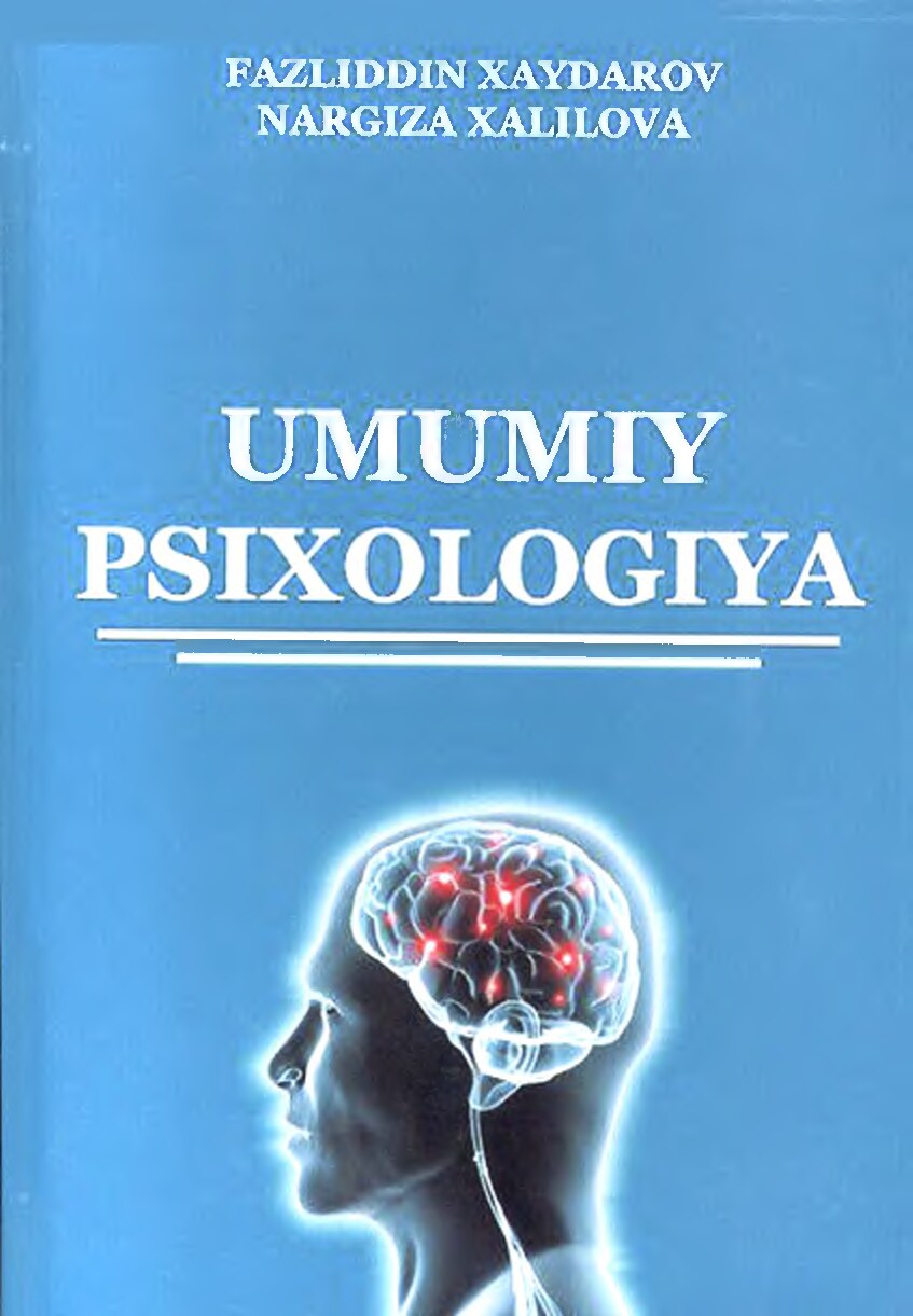 Haydarov F. Umumiy psixologiya